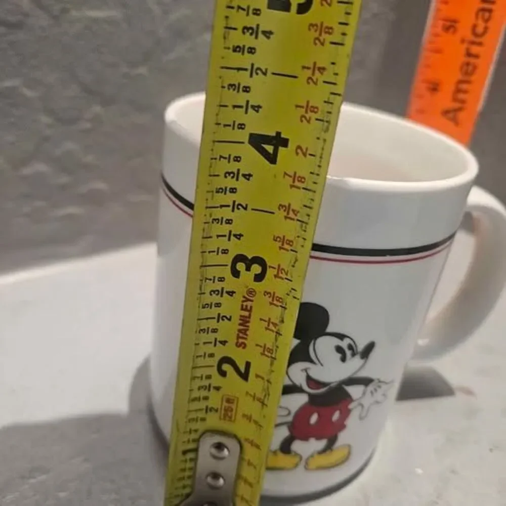 Disney Mickey Mouse Coffee Mugs Set of 2 By Gabbay